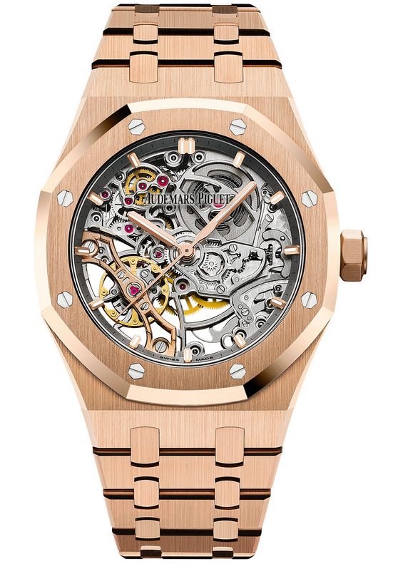 AAA Replica Audemars Piguet Royal Oak Double Balance Wheel Openworked Watch 15467OR.OO.1256OR.01